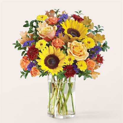 Harvest Moon Bouquet –  Seaside Stems, Old Saybrook CT